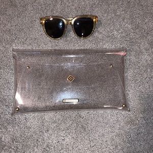 Kendra Scott clear company bag